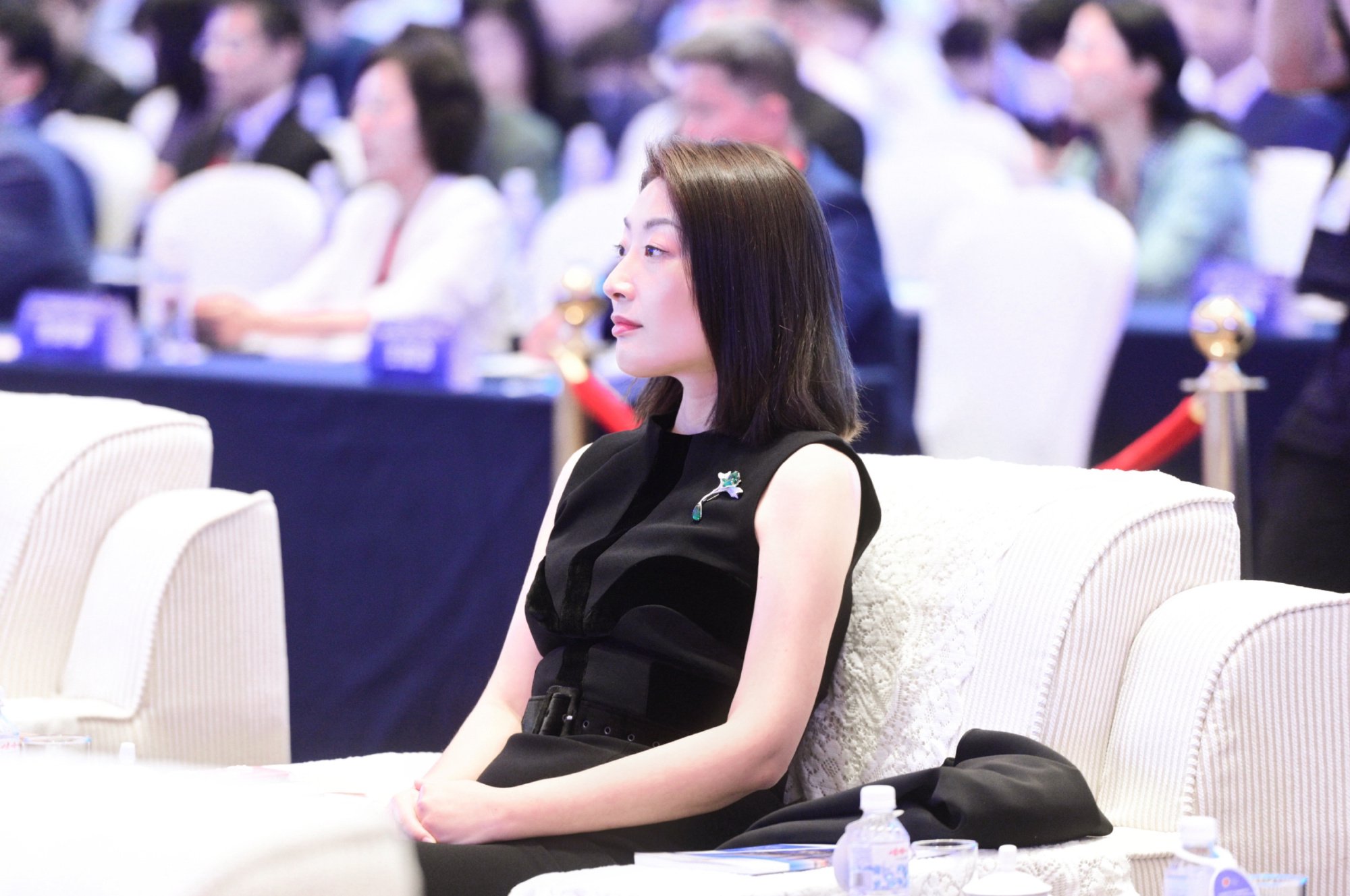 宗馥莉，图源娃哈哈微博。