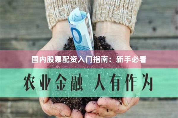 国内股票配资入门指南：新手必看